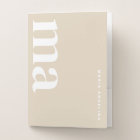 Classy Beige Monogram