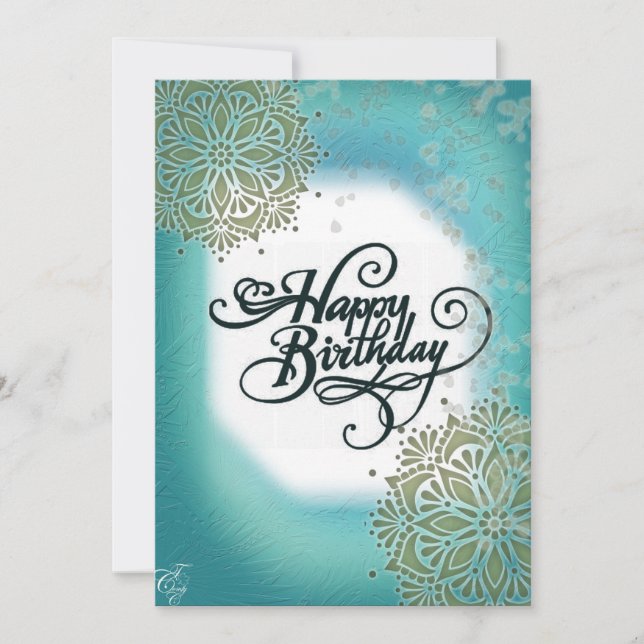 Classy Birthday Card (Front)