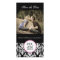 Classy Black and White Save the Date Photocard