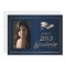Classy Blue and Gold 2013 Graduate Photo Invite