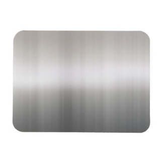 Classy Brushed Aluminium Magnet