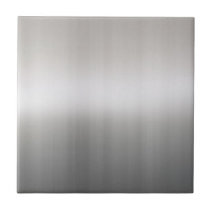 Classy Brushed Aluminium Tile