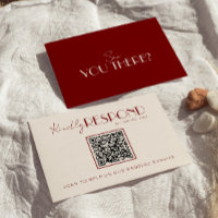 Classy Burgundy Ivory Old Money Timeless Wedding