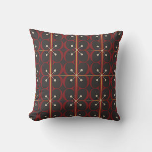 Classy Burgundy Pattern Cushion