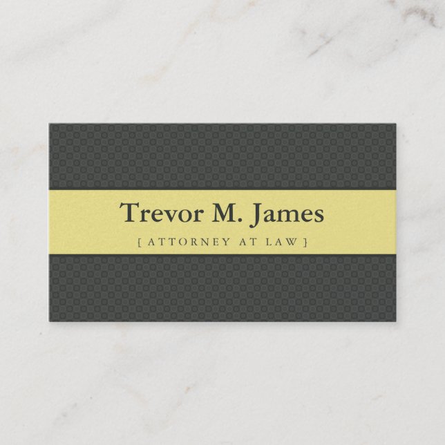 CLASSY BUSINESS CARD :: stately 1L (Front)