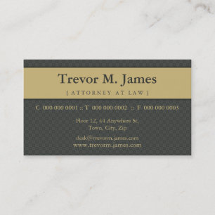 CLASSY BUSINESS CARD :: stately 3L