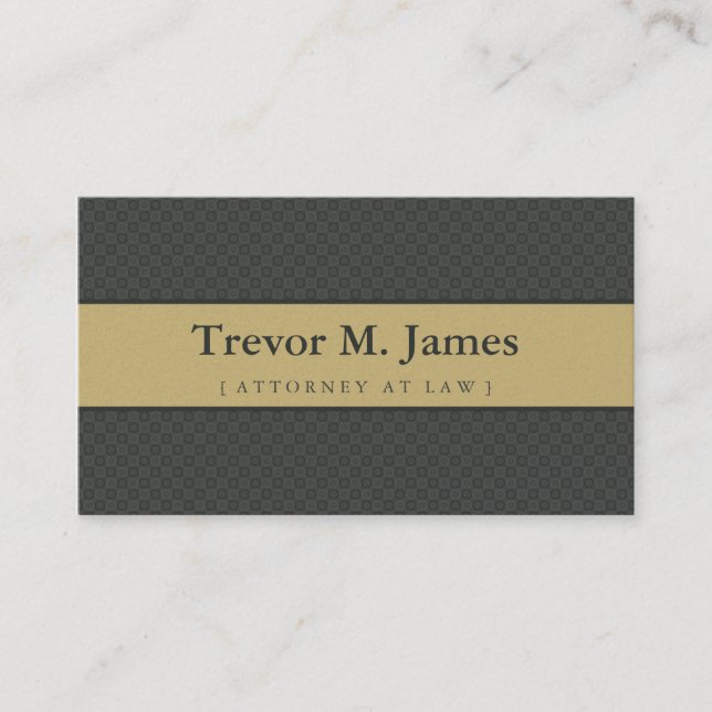 CLASSY BUSINESS CARD :: stately 3L (Front)