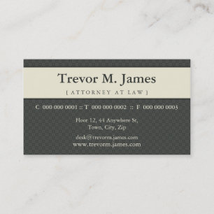 CLASSY BUSINESS CARD :: stately 8L