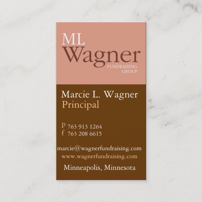 Classy Business Design Card (Front)