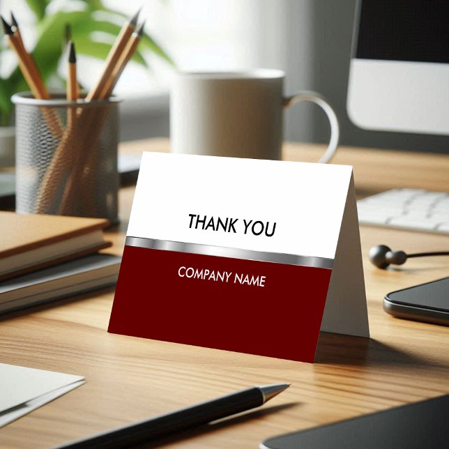 Classy Business Thank You Cards (Creator Uploaded)