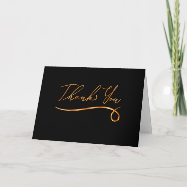 Classy Business Thank You Cards Template (Front)