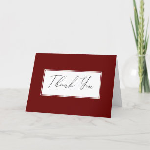 Classy Business Thank Yous Thank You Card