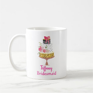 Classy Cake Bridesmaid Coffee Mug