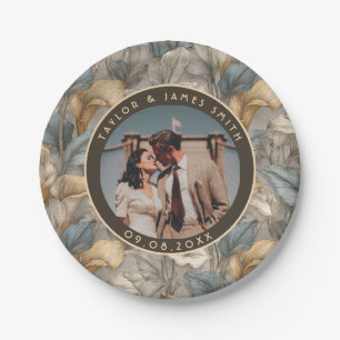 Classy Calle Lilies Plates For Wedding Memories