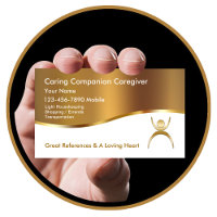 Classy Caregiver Business Cards