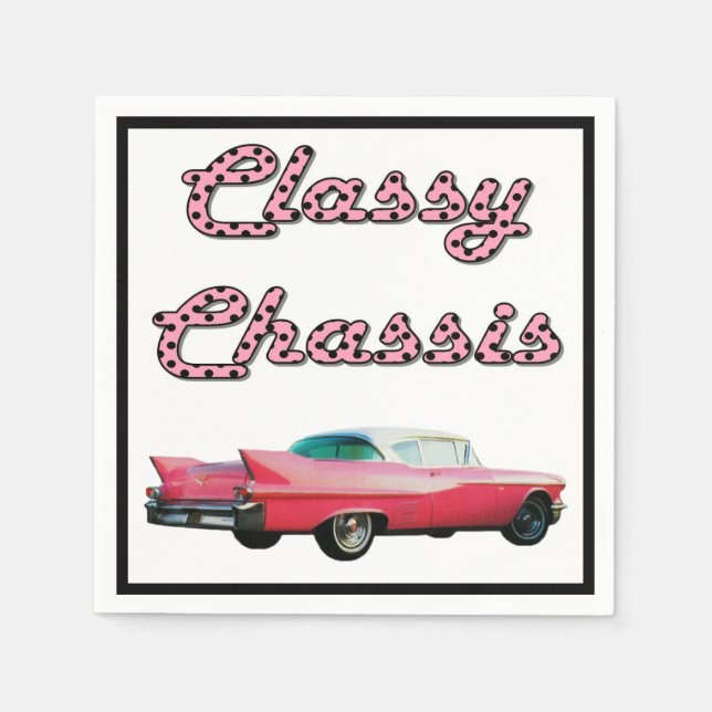 Classy Chassis Napkin (Front)