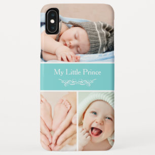 Classy Chic Baby Kids Photo Collage iPhone XS Max Case