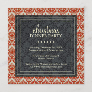 Classy Christmas Party Invitation