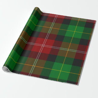 Classy Christmas Plaid Wrapping Paper