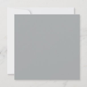 Classy Christmas Silver Winter Solid Colour Card