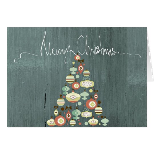 Classy Christmas Tree Card