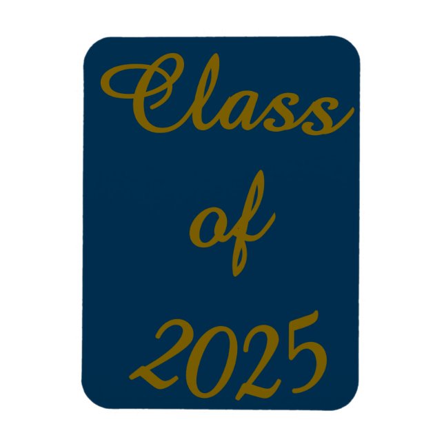 Classy Class of 2025  Magnet (Vertical)