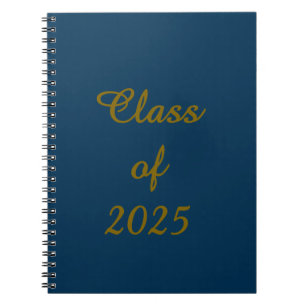 Classy Class of 202X Spiral Photo Notebook