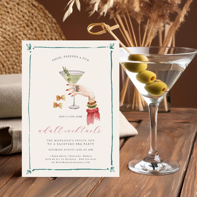 Classy Cocktail Party Invitation (Creator Uploaded)