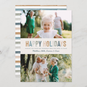 Classy colourful photo modern christmas