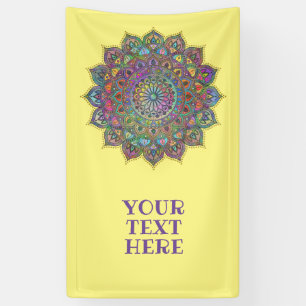 Classy Colourfully Mandala India Style 1 Banner