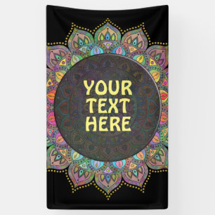 Classy Colourfully Mandala India Style 1 Banner