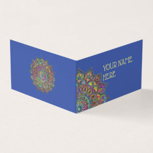 Classy Colourfully Mandala India Style 1 Business Card