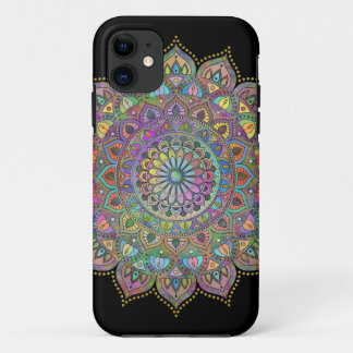 Classy Colourfully Mandala India Style 1 iPhone 11 Case