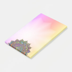 Classy Colourfully Mandala India Style 1 Post-it Notes