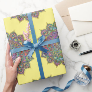 Classy Colourfully Mandala India Style 1 Wrapping Paper