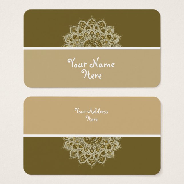 Classy Colourfully Mandala India Style 4 (Front & Back)