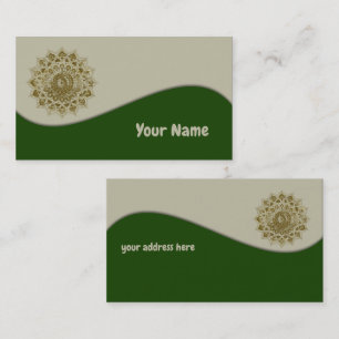 Classy Colourfully Mandala India Style 4 Business Card