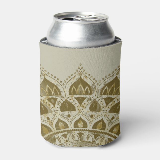 Classy Colourfully Mandala India Style 4 Can Cooler (Can Front)