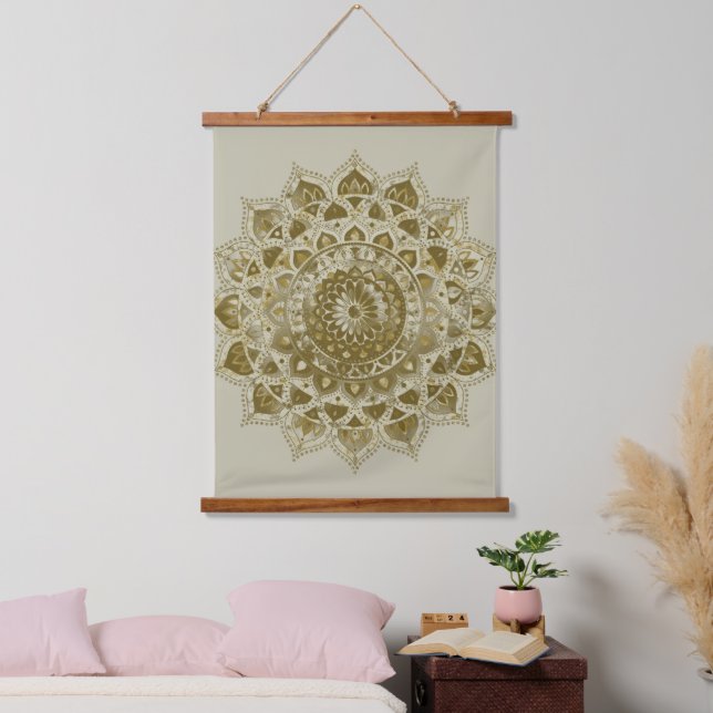 Classy Colourfully Mandala India Style 4 Hanging Tapestry (Bedroom)