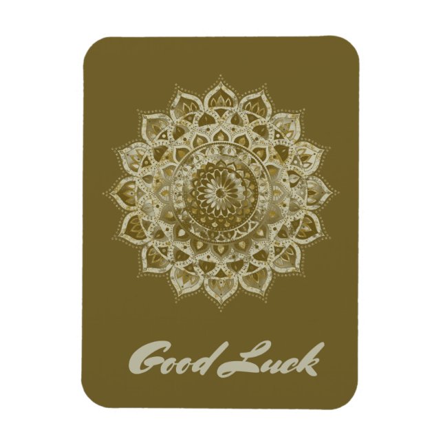 Classy Colourfully Mandala India Style 4 Magnet (Vertical)