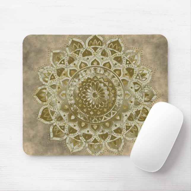 Classy Colourfully Mandala India Style 4 Mouse Pad (With Mouse)