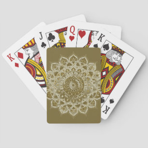 Classy Colourfully Mandala India Style 4 Playing Cards