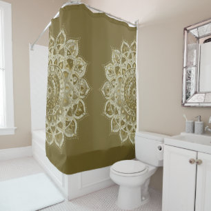 Classy Colourfully Mandala India Style 4 Shower Curtain