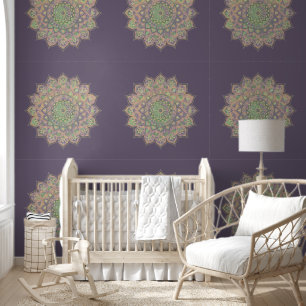 Classy Colourfully Mandala India Style 5 Wallpaper