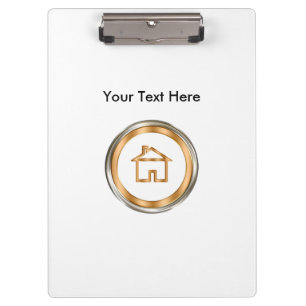 Classy Cool Real Estate Clipboard
