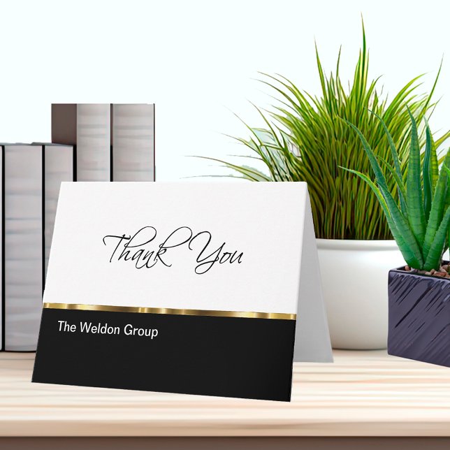 Classy Corporate Thank You Cards (Creator Uploaded)