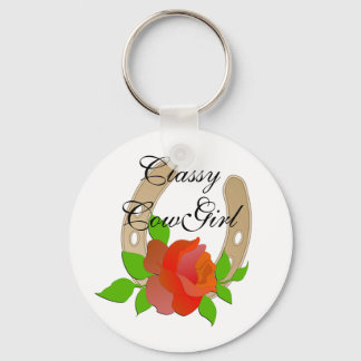 Classy CowGirl KEYCHAIN