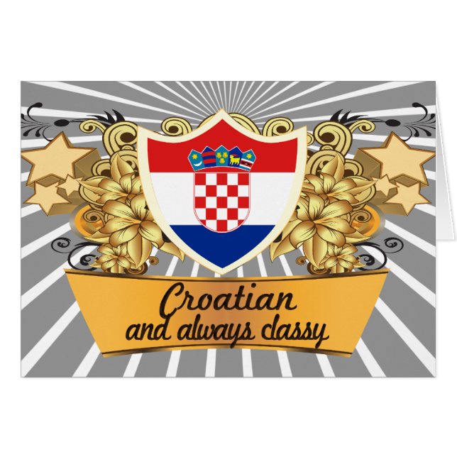 Classy Croatian (Front Horizontal)