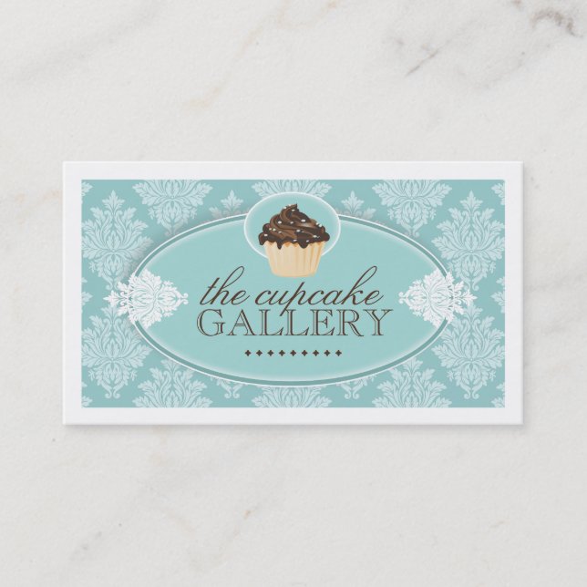 Classy Cupcake Business Card (Front)