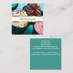 Classy Cupcake Catering Services Business Cards